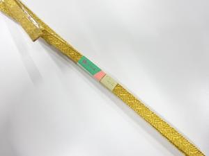 未使用品　正絹　帯留め用　手組三分紐